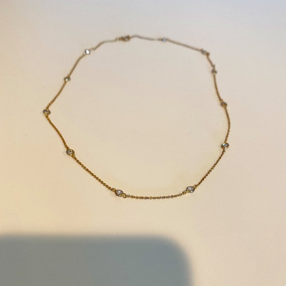 Gold necklace